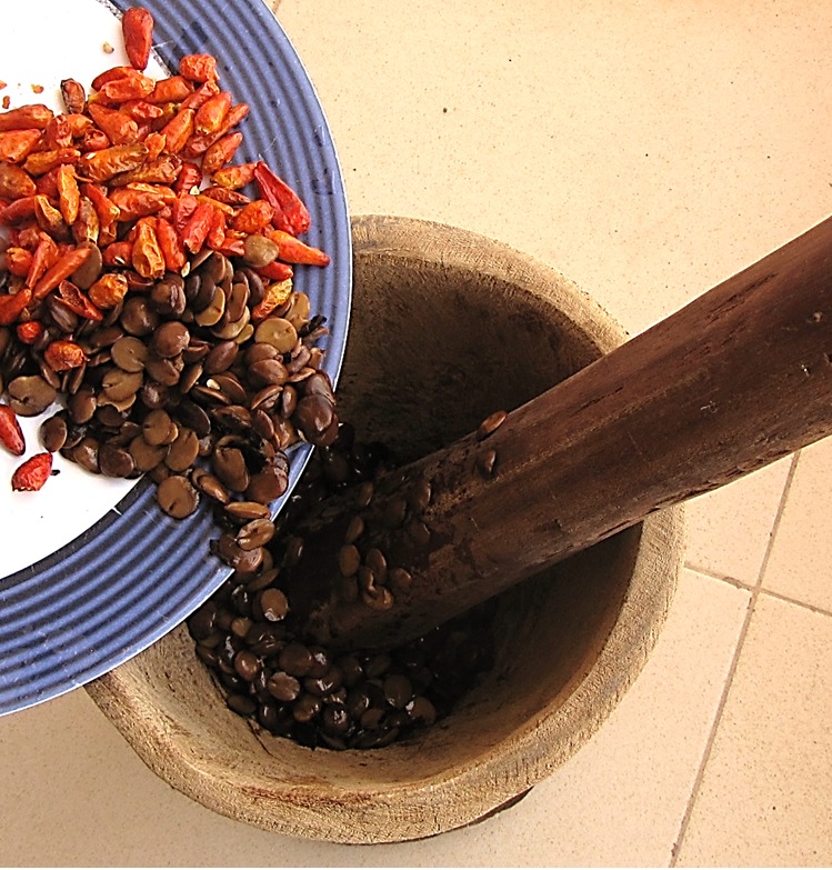 (Iru)Fermented African Locust Beans – smells foul but tastes heavenly!